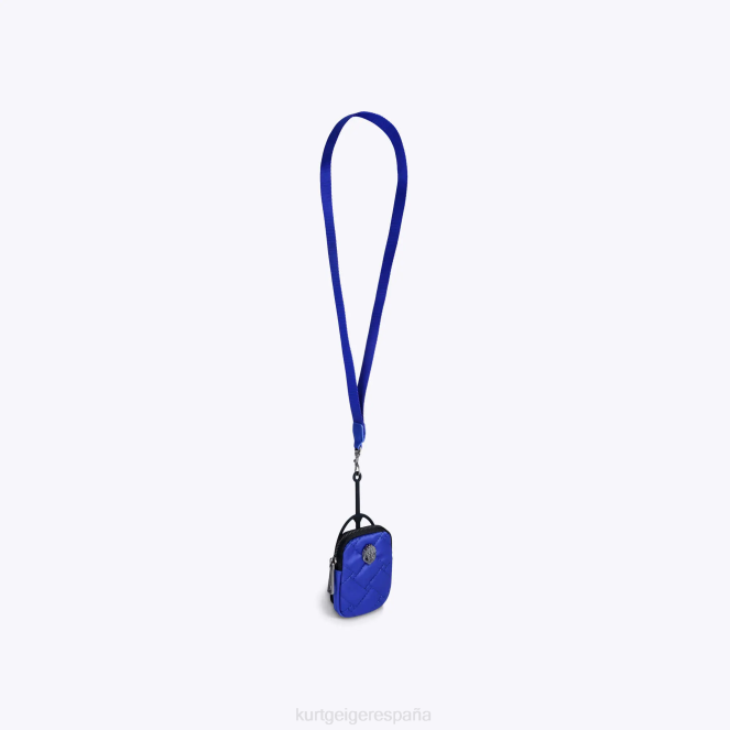Kurt Geiger mujer soporte para teléfono con bolsa del águila de londres 2LPR536 | accesorios azul